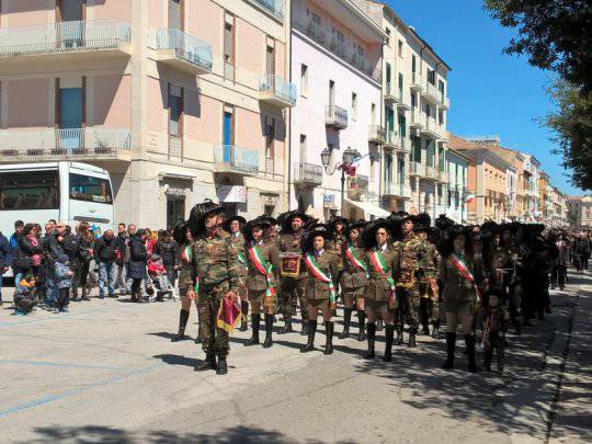 La Festa dei bersaglieri