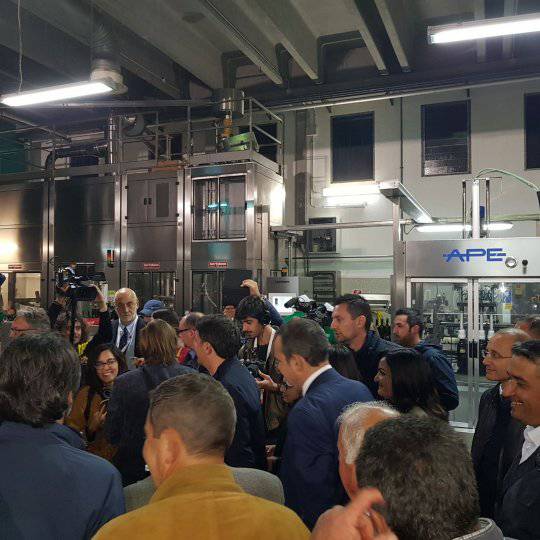 Matteo Renzi visita il Molise