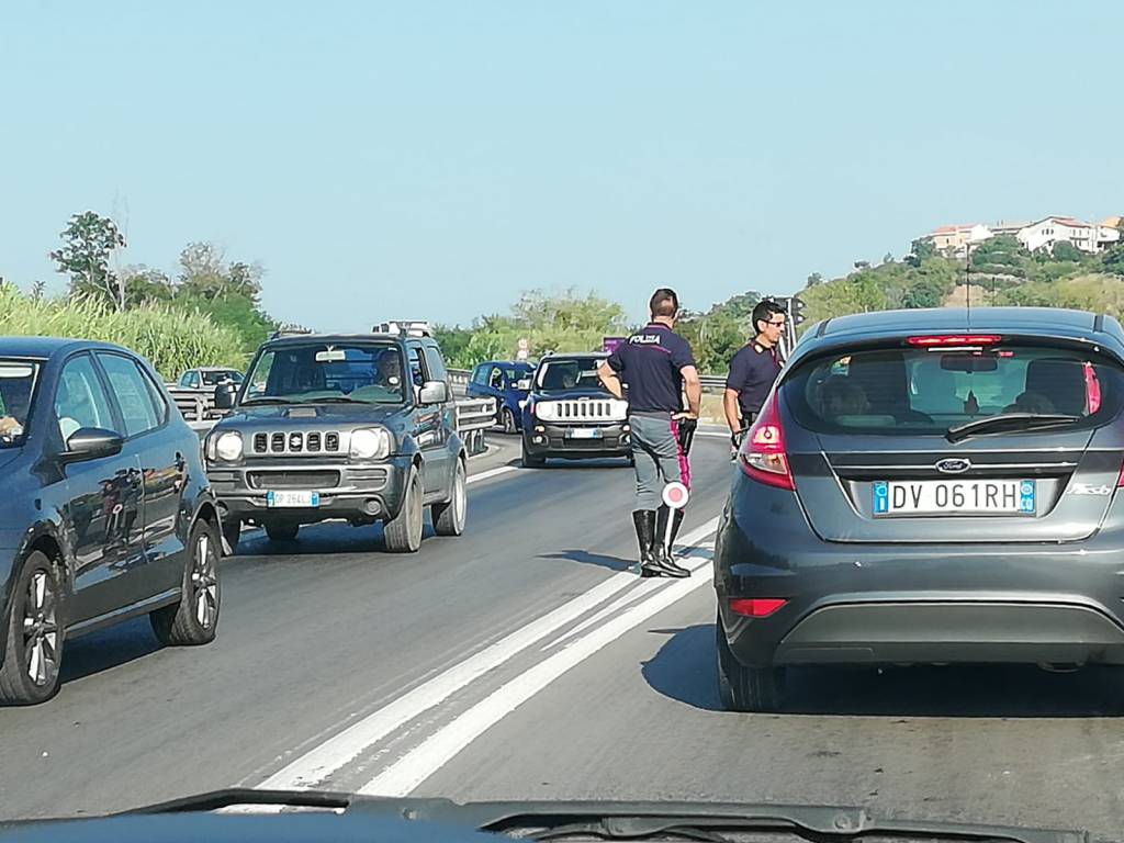 Traffico polstrada