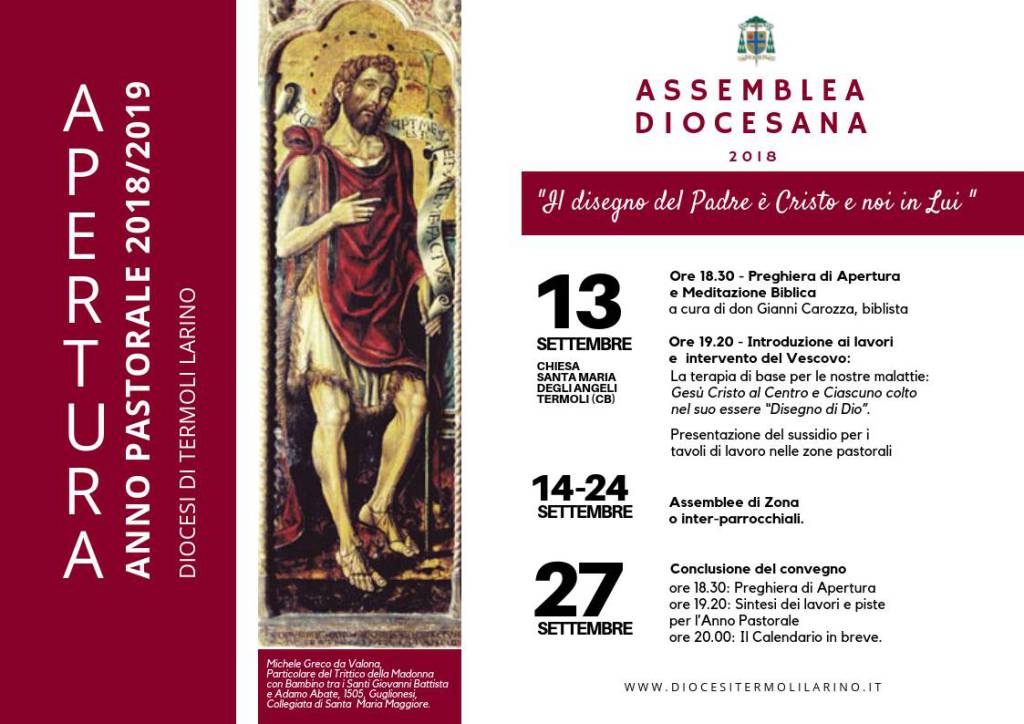 apertura anno pastorale 