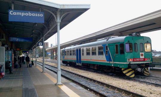 treno stazione Campobasso
