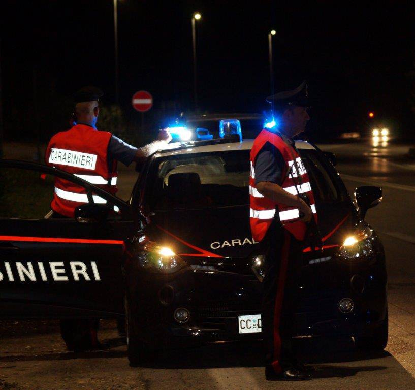 Carabinieri Termoli notte