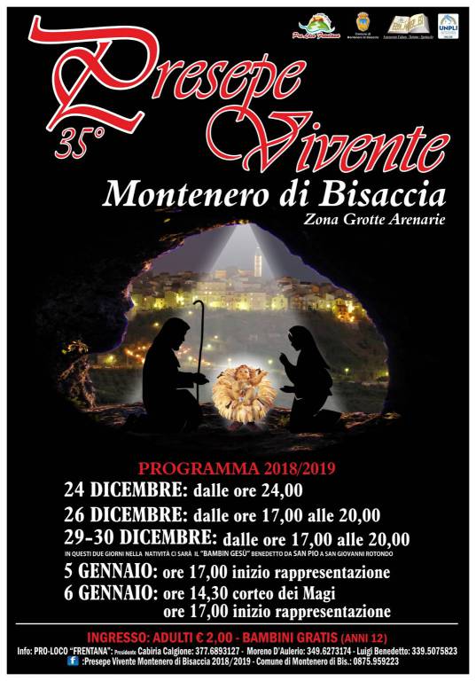 presepe vivente montenero