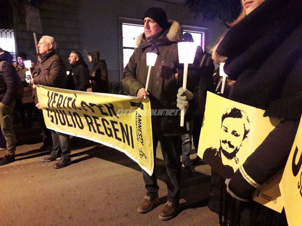 Fiaccolata Giulio Regeni