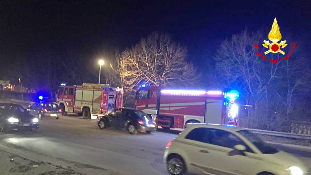 vigili del fuoco baracca della porta