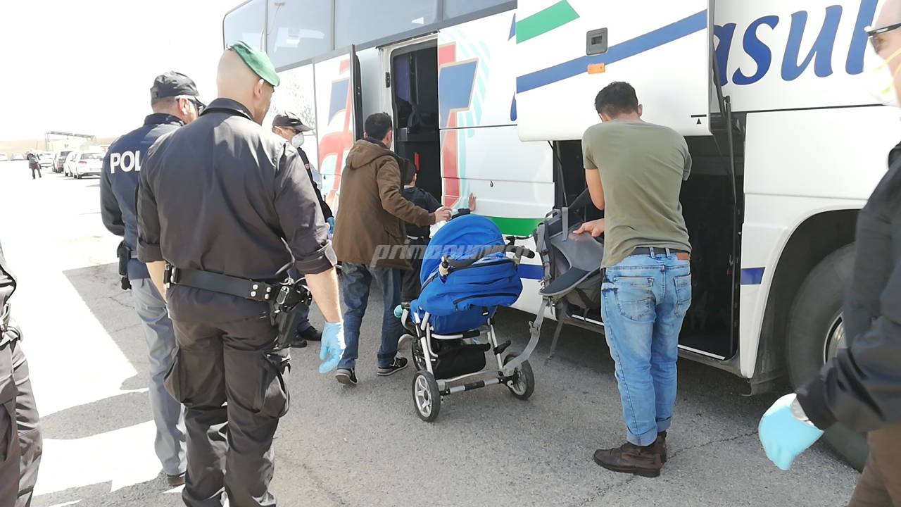 profughi curdi arrivati a termoli