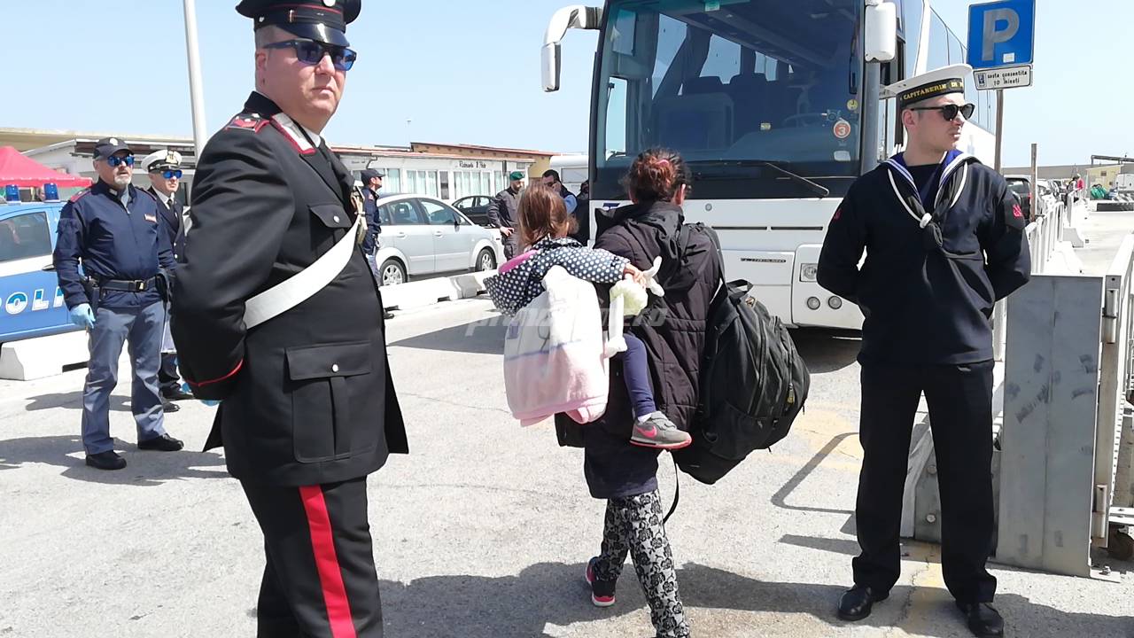 profughi curdi arrivati a termoli