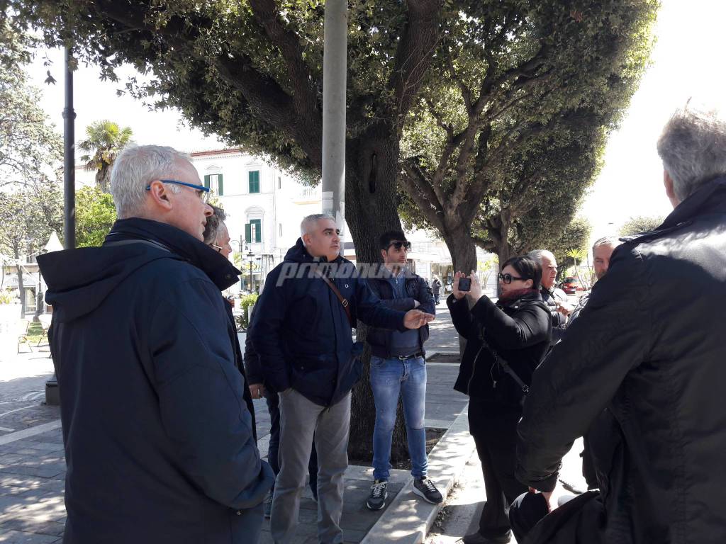 Proteste lavori corso Umberto