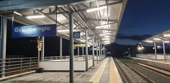 stazione treni Guardiaregia