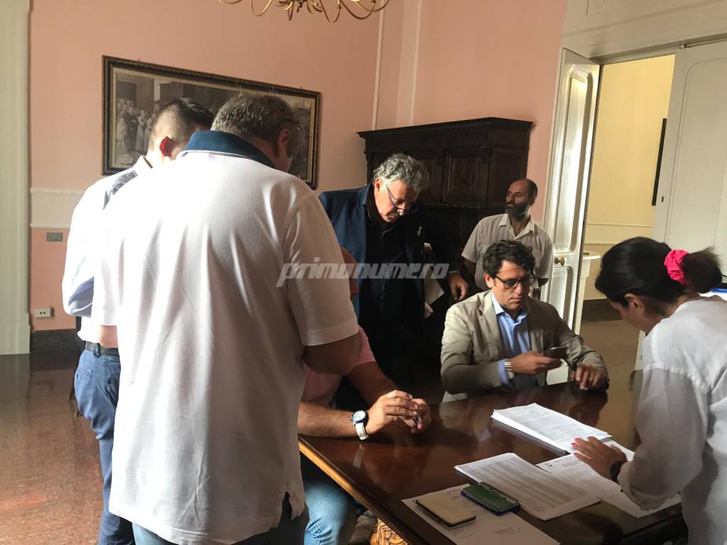 Elezioni provinciali 2019 presentazione liste