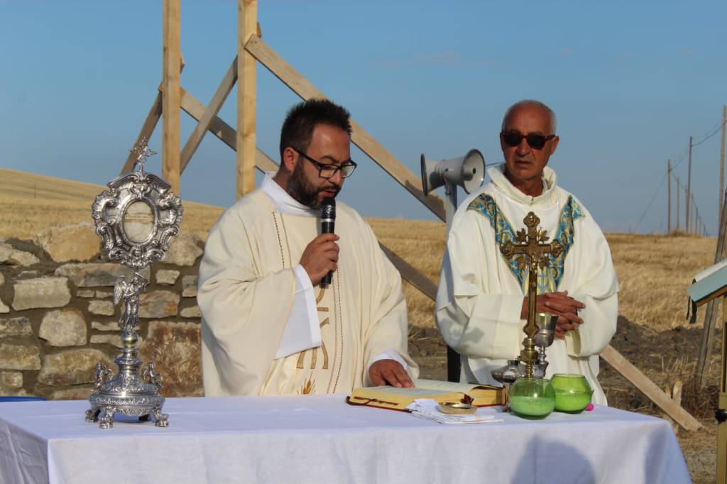 rotello festa e posa prima pietra