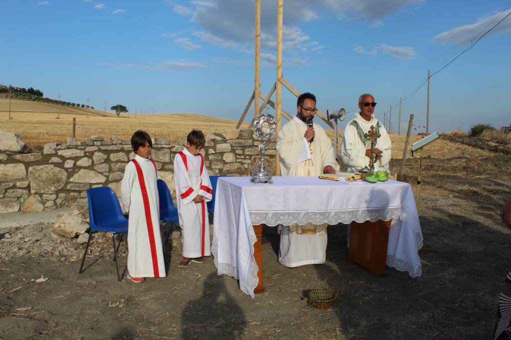 rotello festa e posa prima pietra