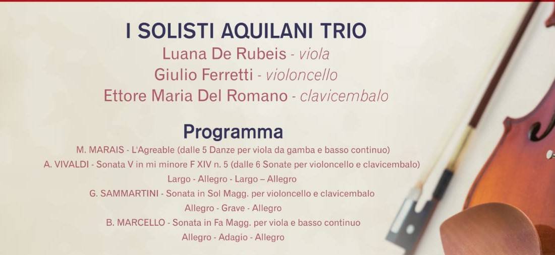 programma solisti aquilani