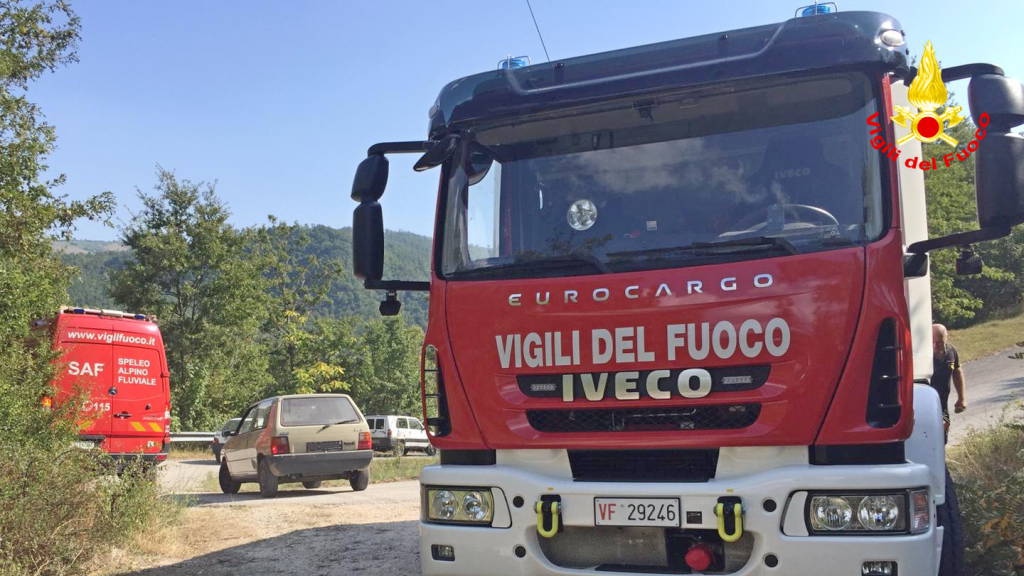 vigili del fuoco bosco Riccia Gambatesa