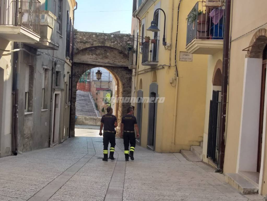 vvff nel borgo vecchio termoli