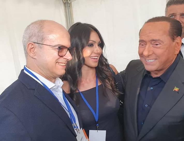 Forza Italia a Roma Tartaglione Toma Berlusconi