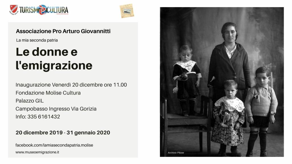 mostra donne e emigrazione