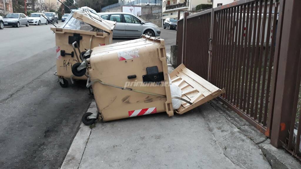 Tempesta di vento sul Molise centrale 