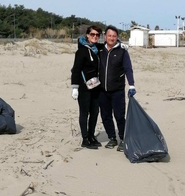 pulizia spiaggia campomarino