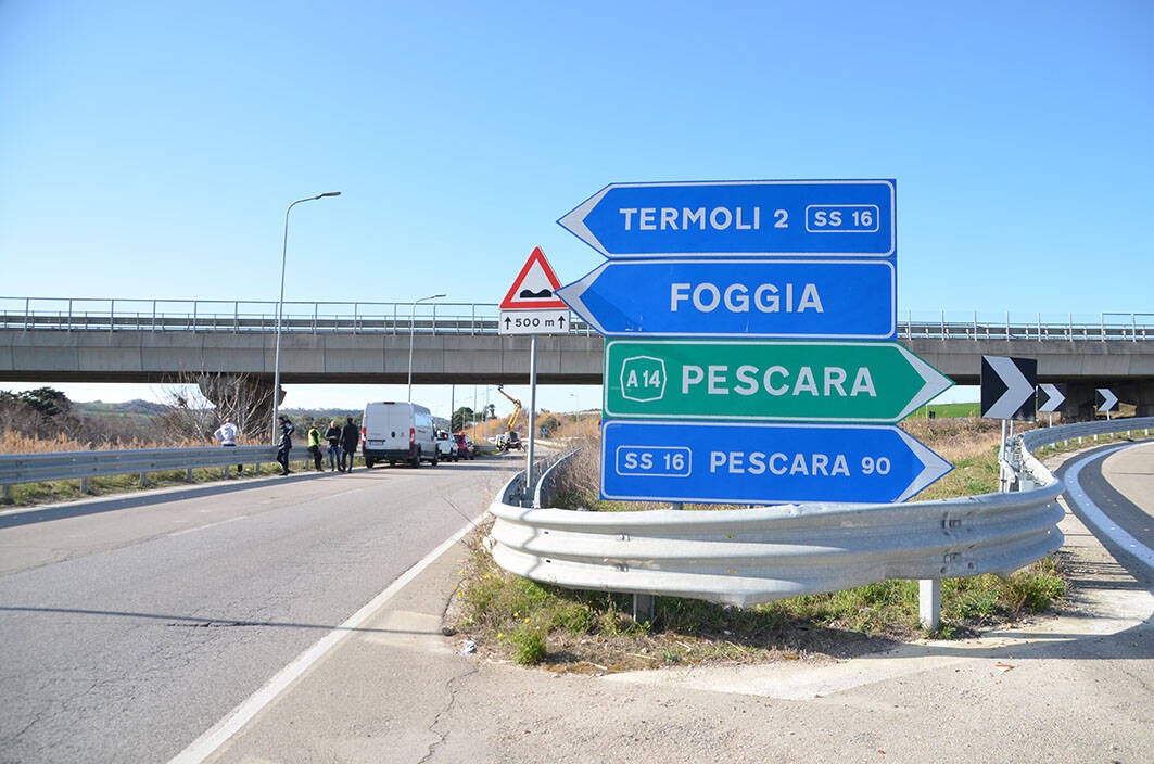 lavori pubblica illuminazione termoli lampioni