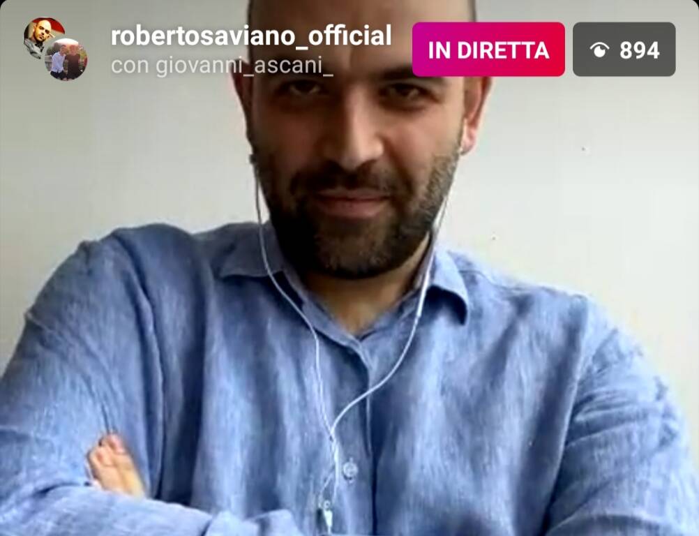 Saviano Instagram Alfano