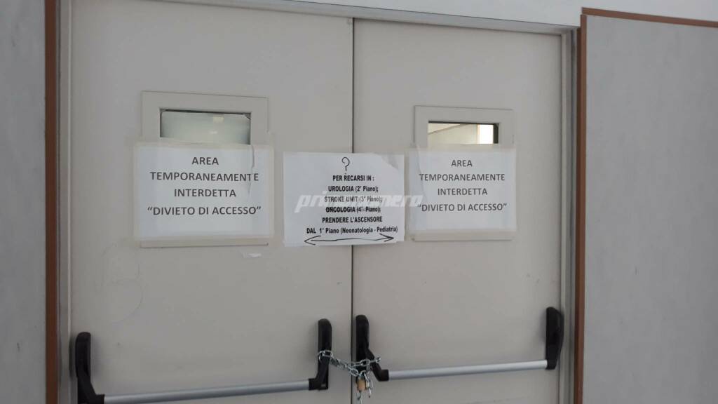 Covid riorganizzazione ospedale Cardarelli Campobasso 