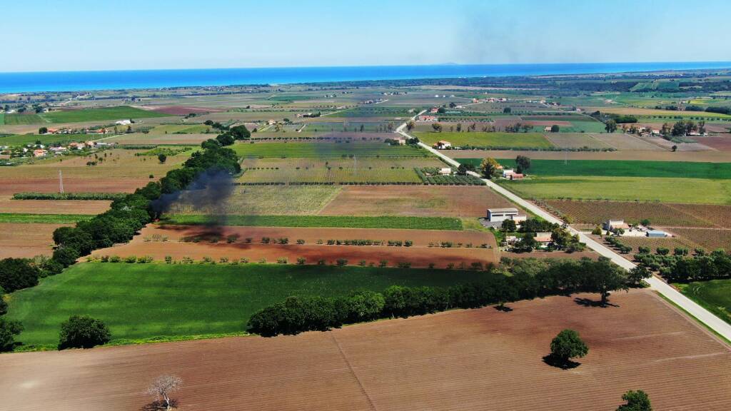 Incendio nuova cliternia