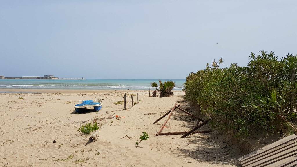 Spiaggia Termoli covid maggio 2020 riovivo