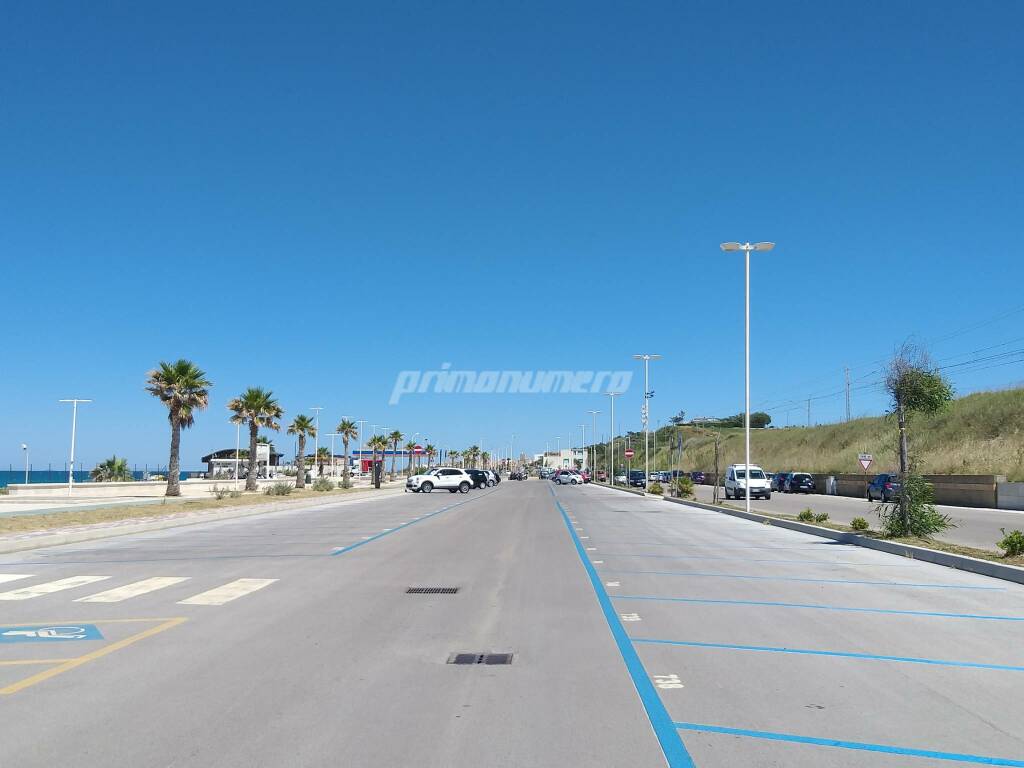 parcheggio lungomare nord termoli