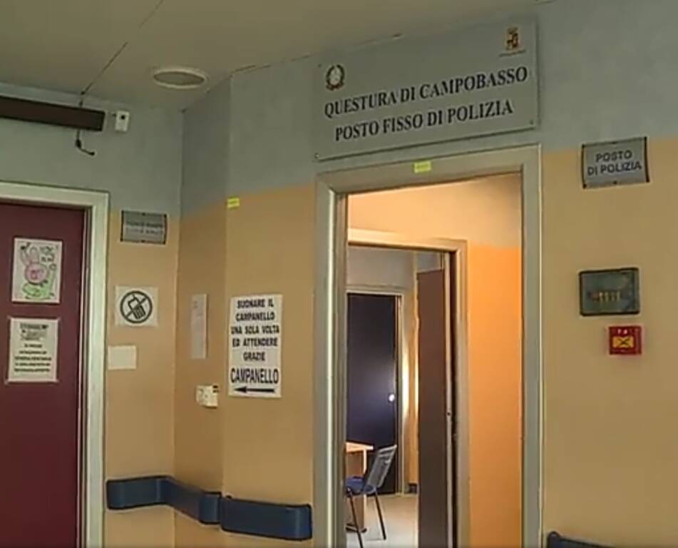 Posto di Polizia ospedale Cardarelli Campobasso