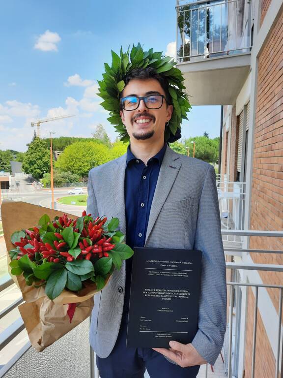 Laurea in Ingegneria e Scienze Informatiche per Pierdomenico Pistilli