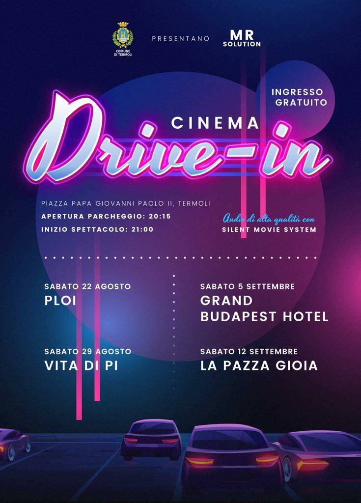 cinema drive in locandina