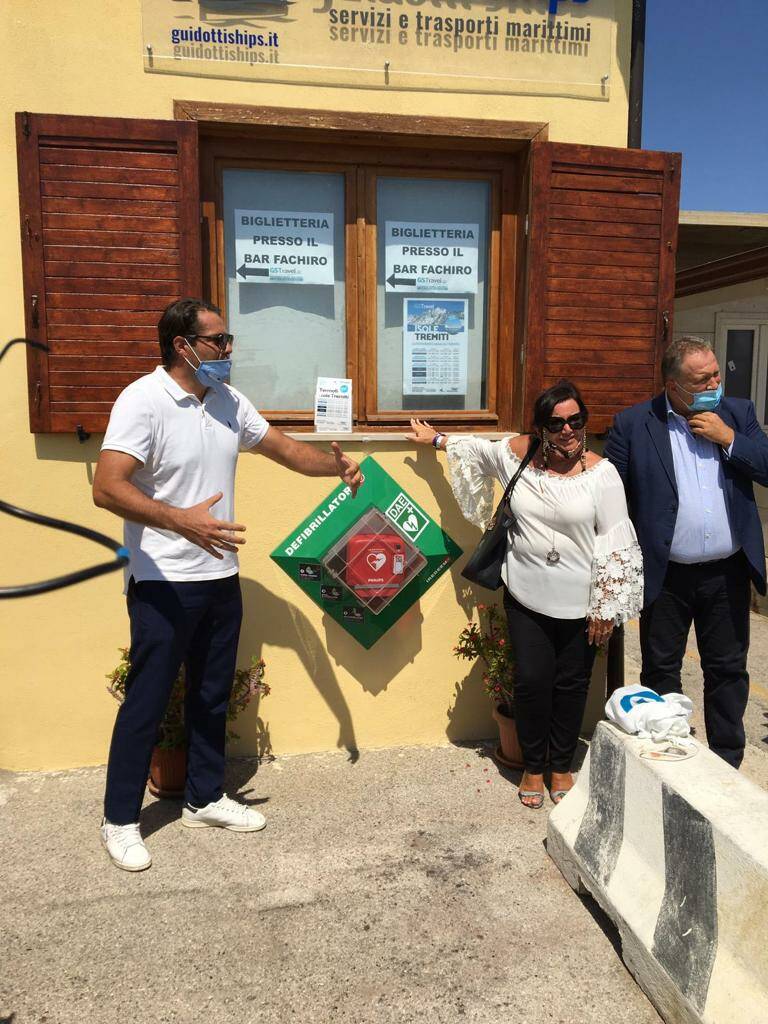 defibrillatore porto guidotti inaugurazione