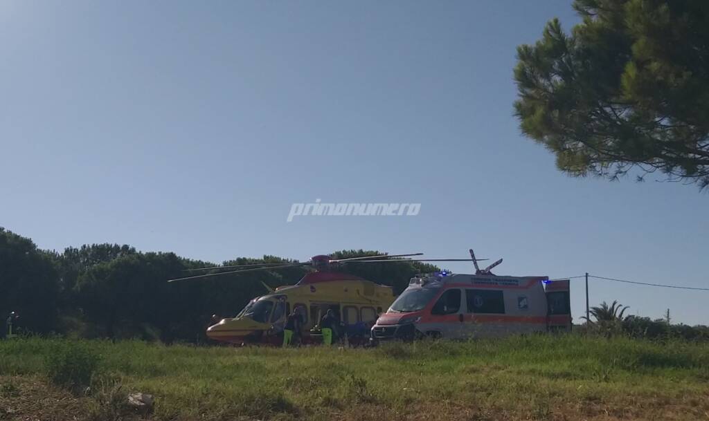 elisoccorso ambulanza stadio