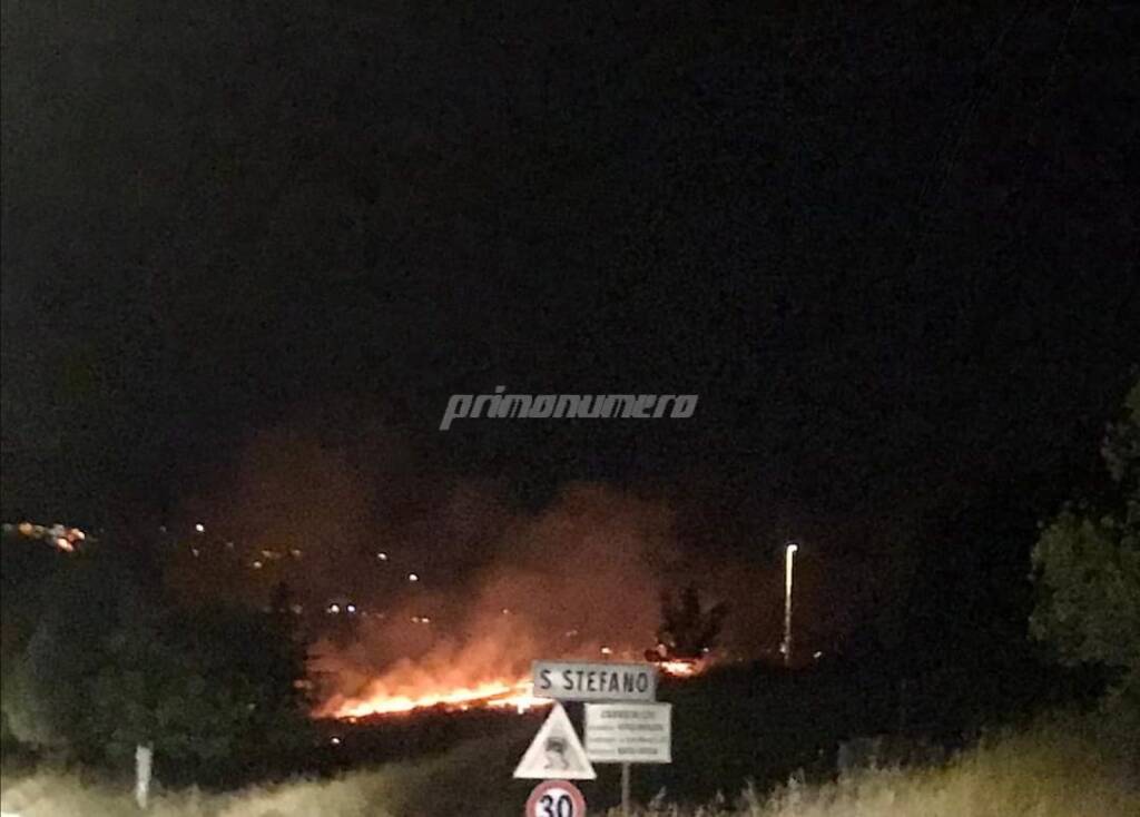 Incendio Santo Stefano-Castropignano