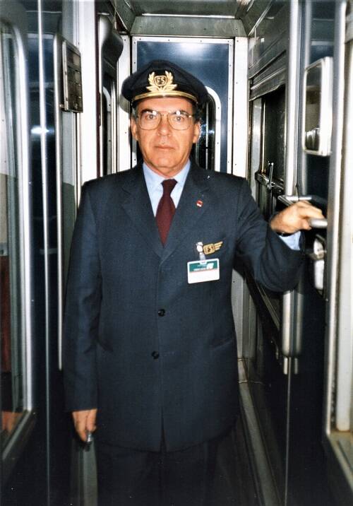 capotreno Giovanni De Fanis