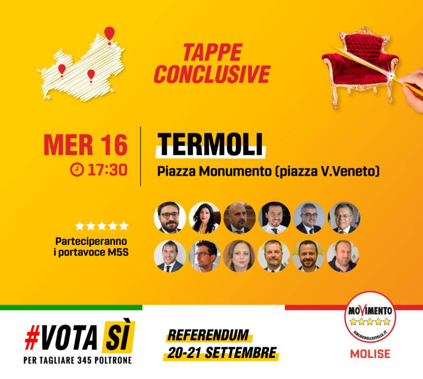 tour m5s referendum