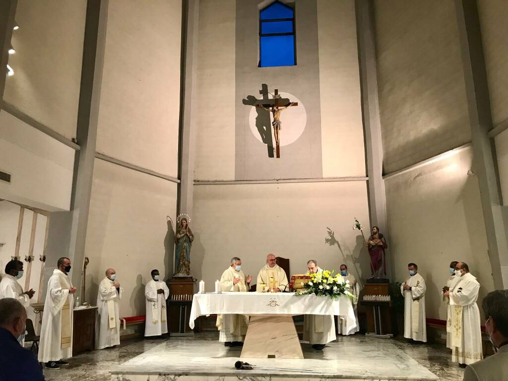 don mario colavita 25 anni sacerdozio chiesa san rocco petacciato