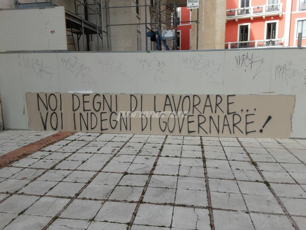 Protesta esercizi pubblici di Campobasso