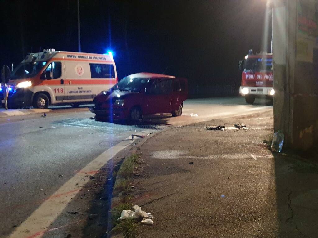 Incidente ss 16 17enne ternoli