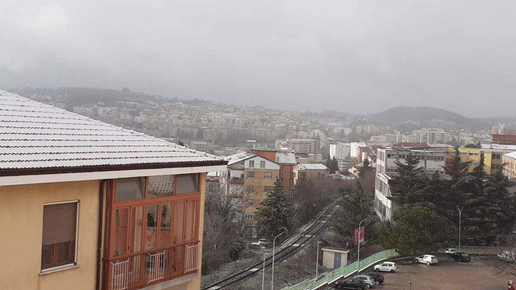 Neve Campobasso spolverata