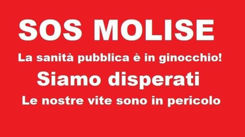 sos molise protesta social sanità