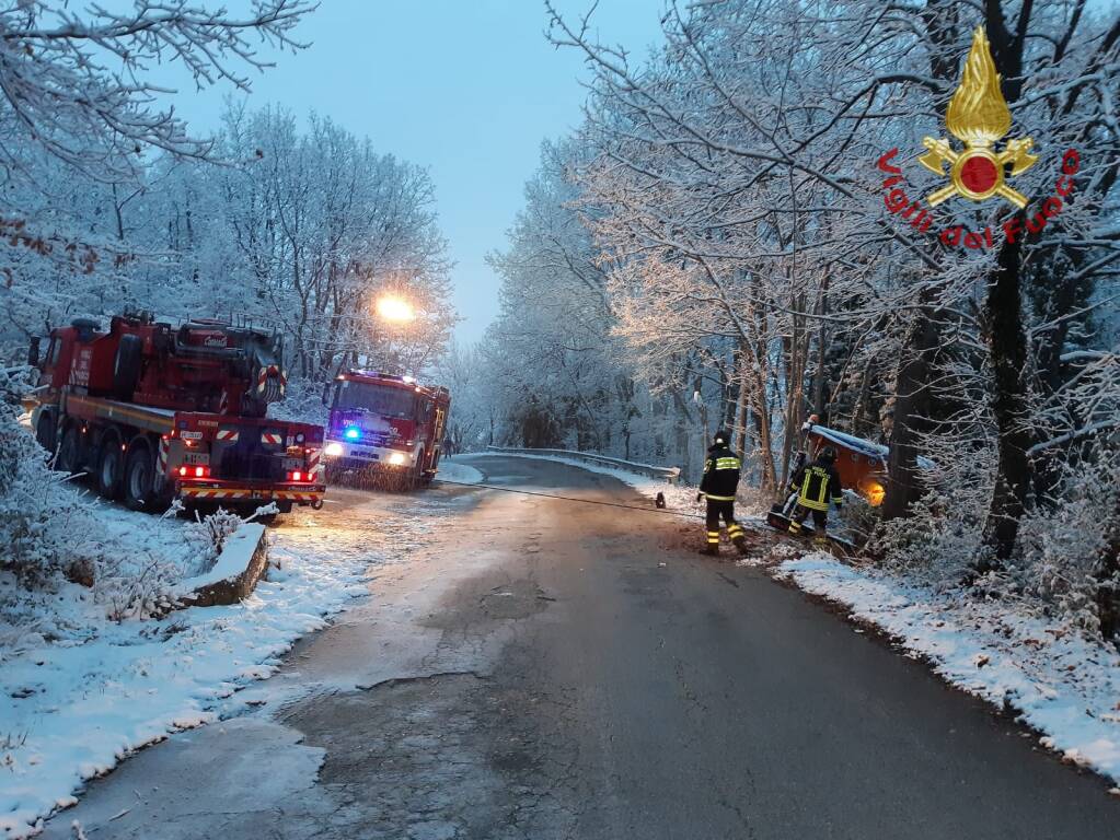 spargisale incidente vigili fuoco