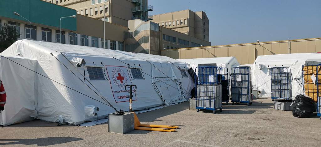 Ospedale da Campo Croce Rossa San Timoteo Termoli tende malati