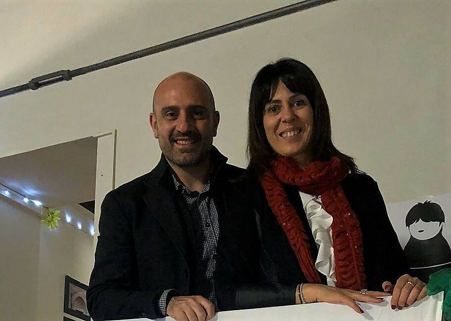 Luca Praitano e Paola Felice