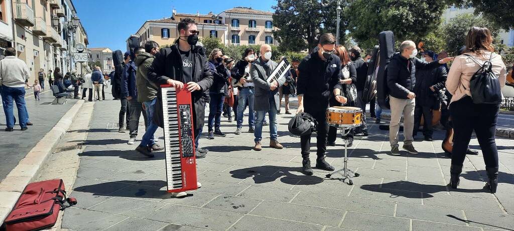 Flash mob artisti CB