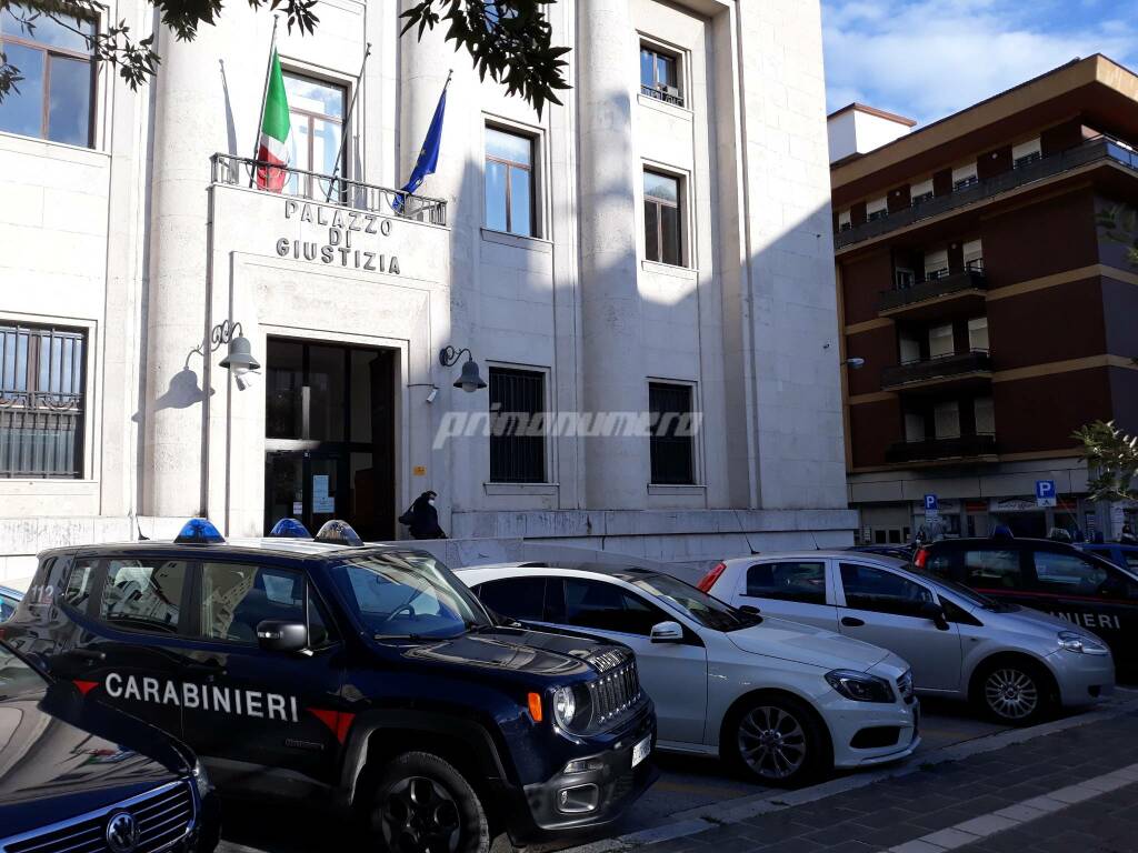 Tribunale Campobasso Carabinieri 