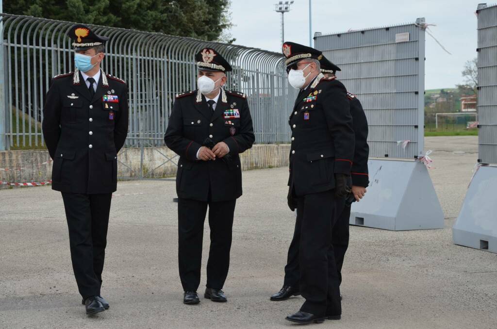 generale Ferrara carabinieri drive through selvapiana