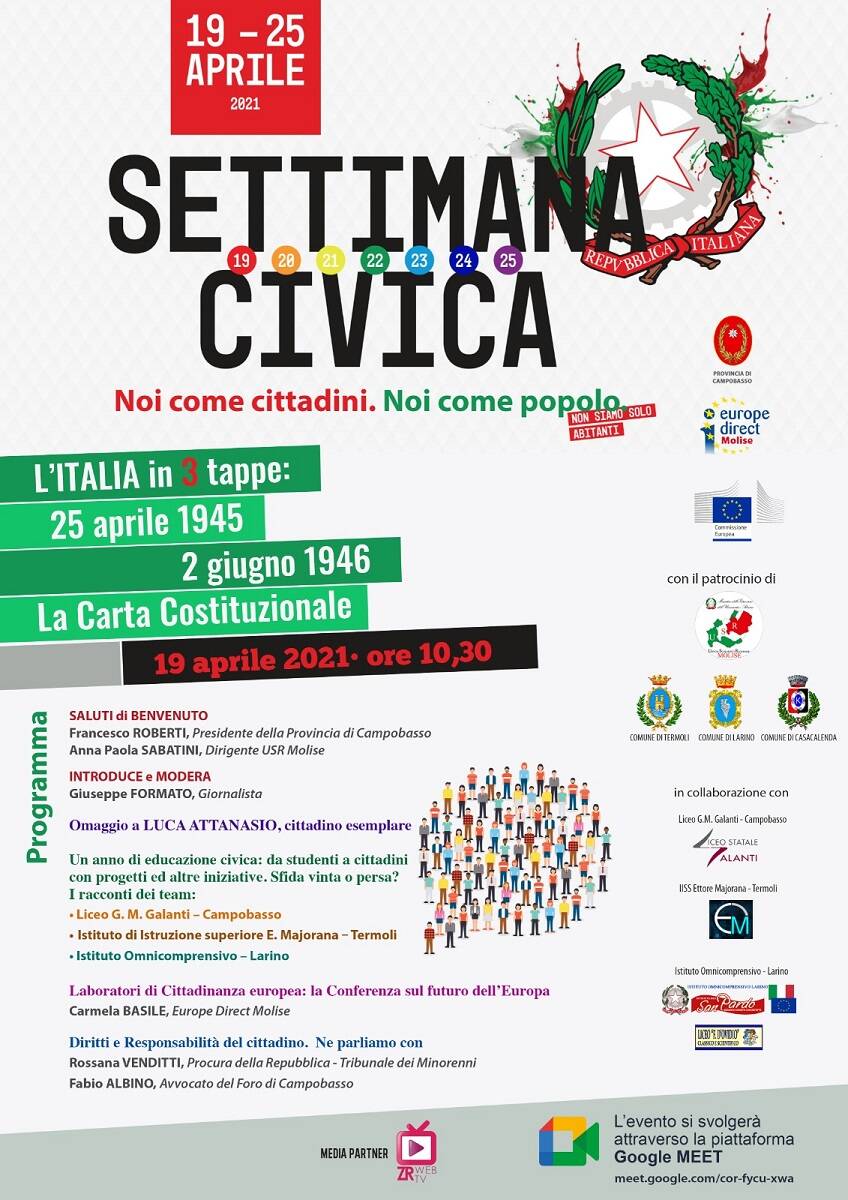 settimana civica provincia