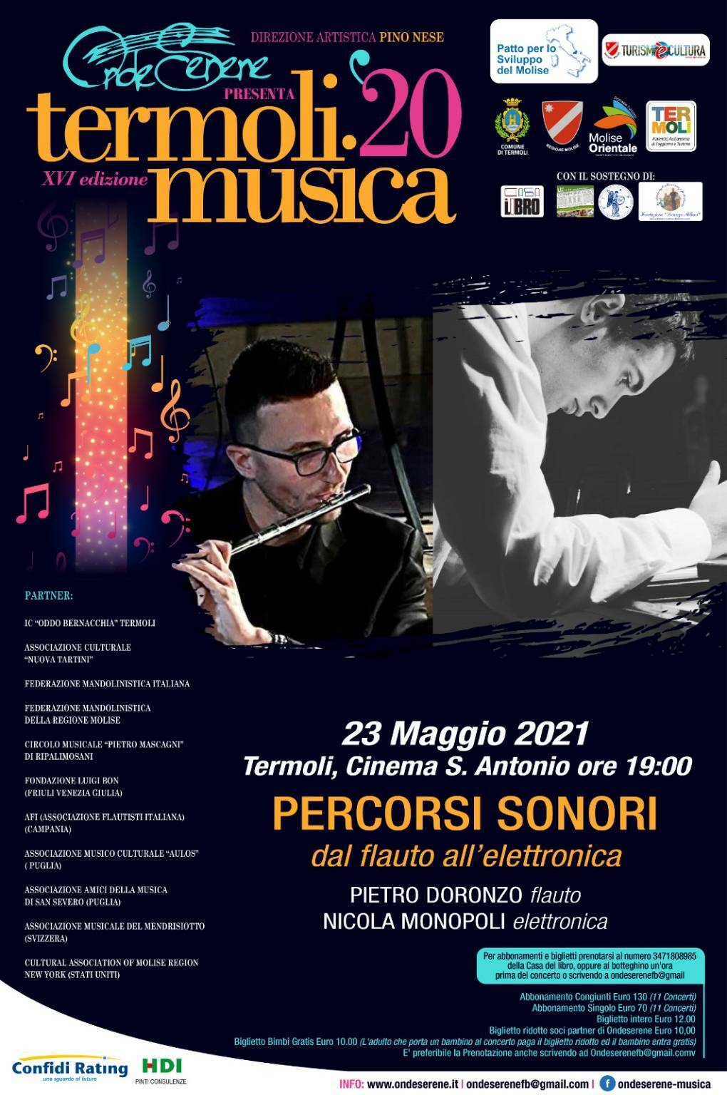 percorsi sonori termoli musica